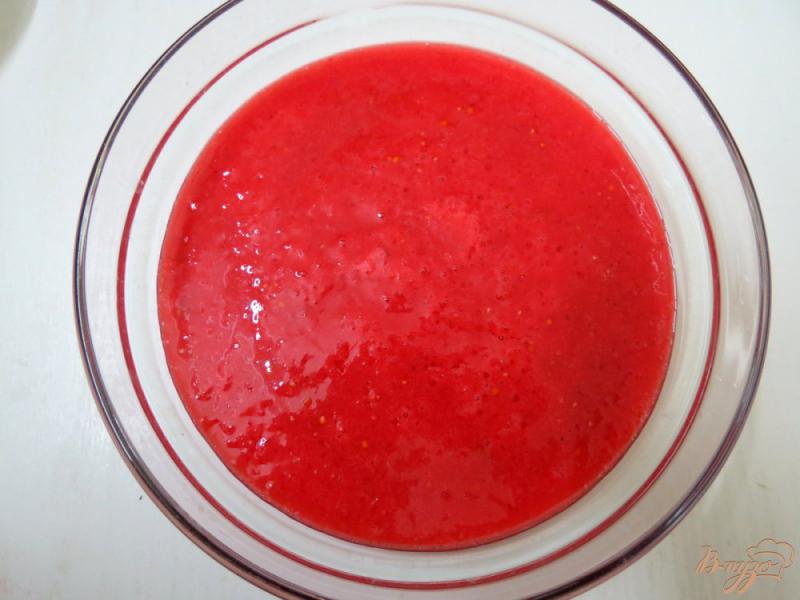 Фото приготовление рецепта: Сорбет ягодный шаг №5
