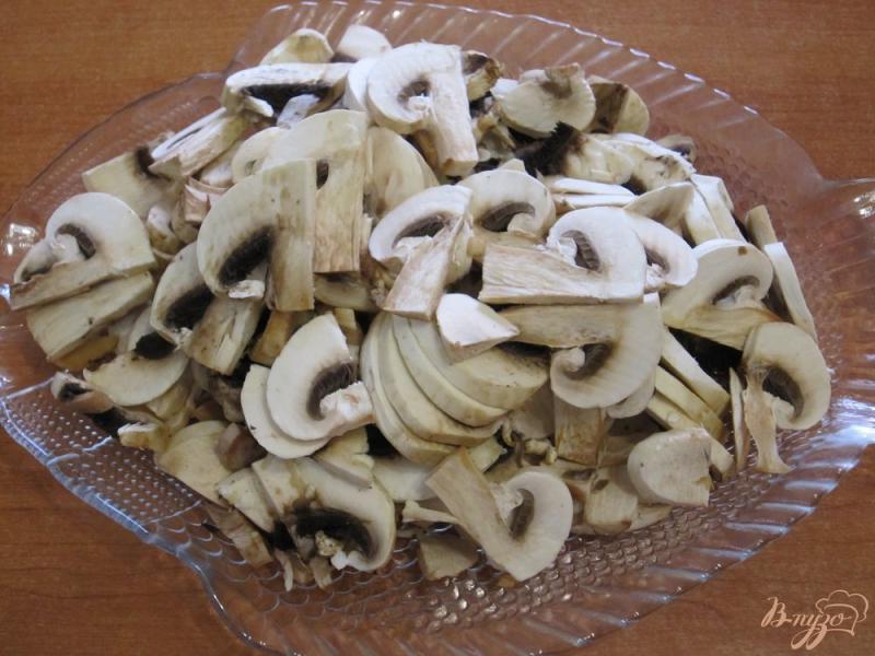 Фото приготовление рецепта: Тортилья с грибами и картофелем шаг №2