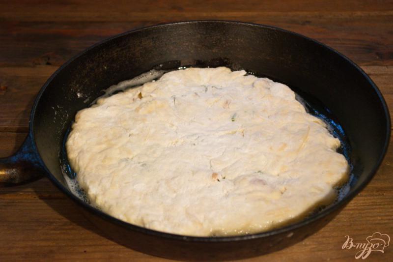 Фото приготовление рецепта: Аля осетинский пирог, но без дрожжей шаг №6