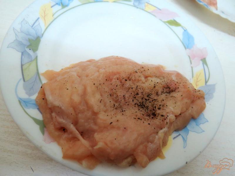 Фото приготовление рецепта: Отбивные из куриного филе по-еврейски шаг №5