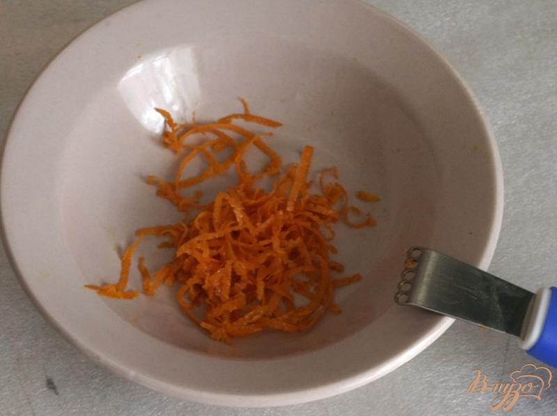 Фото приготовление рецепта: Куриные грудки в апельсиновом соусе+салат из капусты шаг №3
