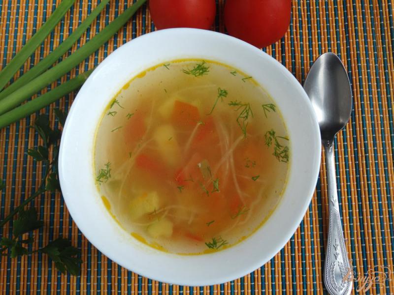 Фото приготовление рецепта: Суп для похудения шаг №8
