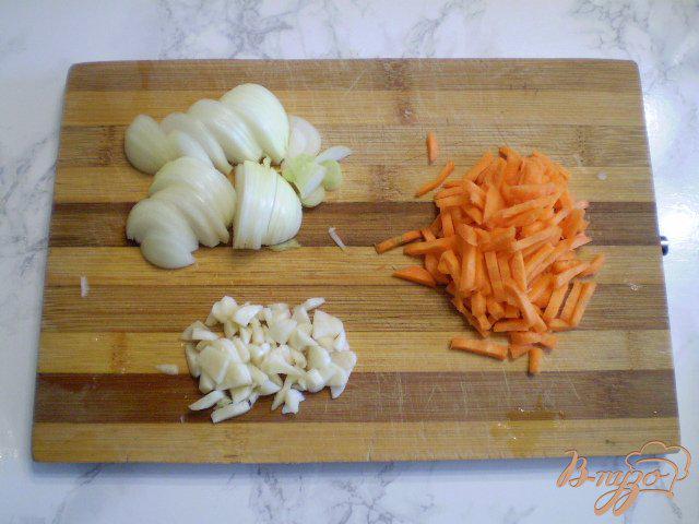 Фото приготовление рецепта: Диетическое рагу без картофеля и жира шаг №4