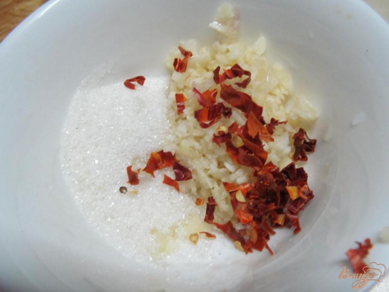 Фото приготовление рецепта: Кимчи из огурцов шаг №3