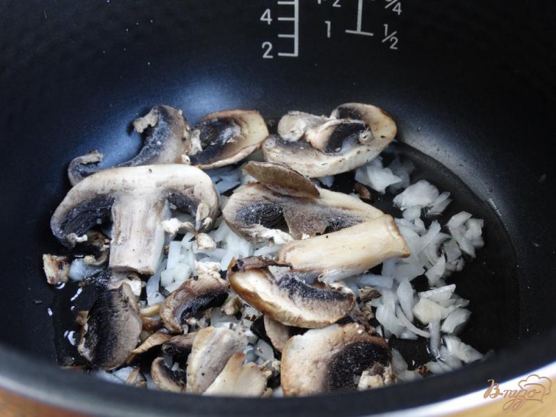 Фото приготовление рецепта: Кулеш с грибами и курицей шаг №2
