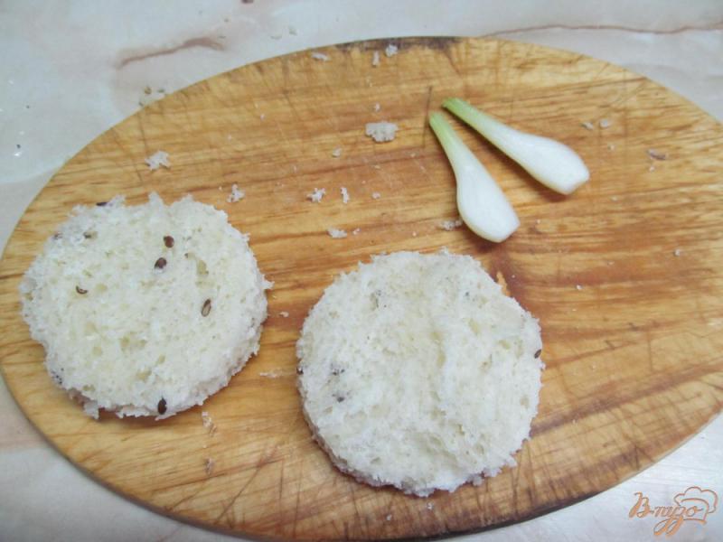Фото приготовление рецепта: Канапе с бужениной и еврейским салатом шаг №2