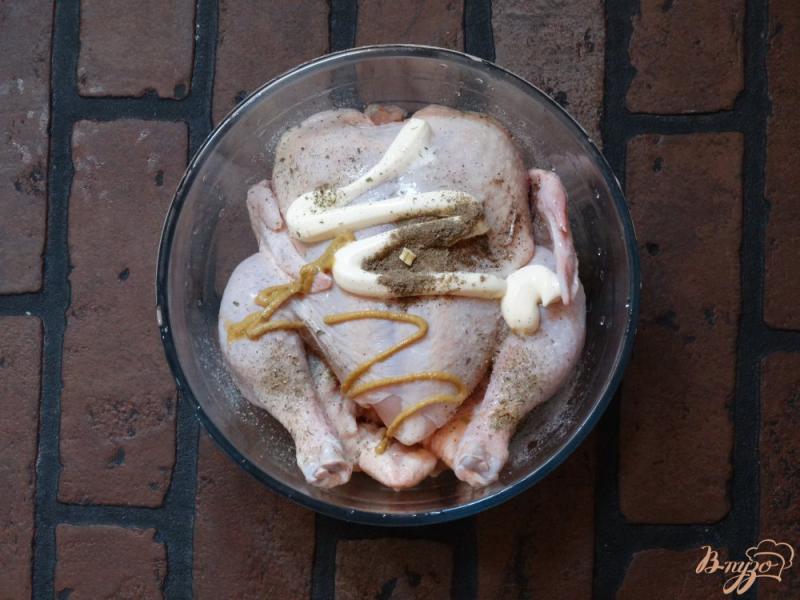Фото приготовление рецепта: Курица фаршированная рисом и болгарским перцем шаг №1
