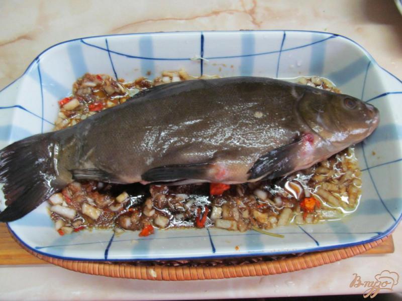 Фото приготовление рецепта: Рыба в тайском маринаде шаг №3