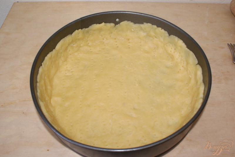 Фото приготовление рецепта: Лимонный пирог с меренгой шаг №8