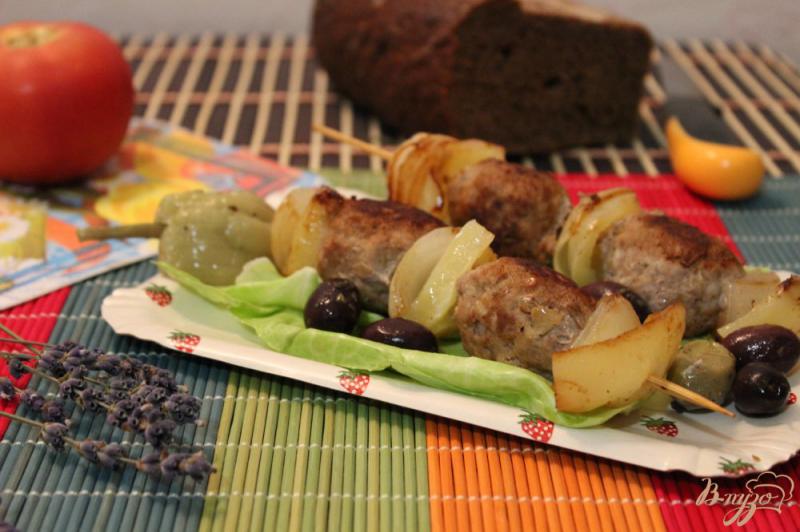 Фото приготовление рецепта: Люля-кебаб с перцем в домашних условиях шаг №5