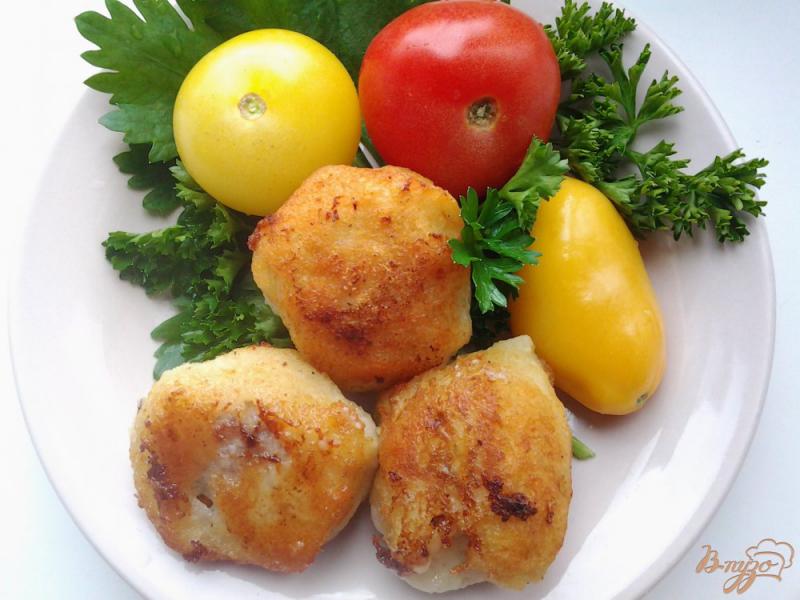 Фото приготовление рецепта: Картофельные клёцки с фаршем шаг №12
