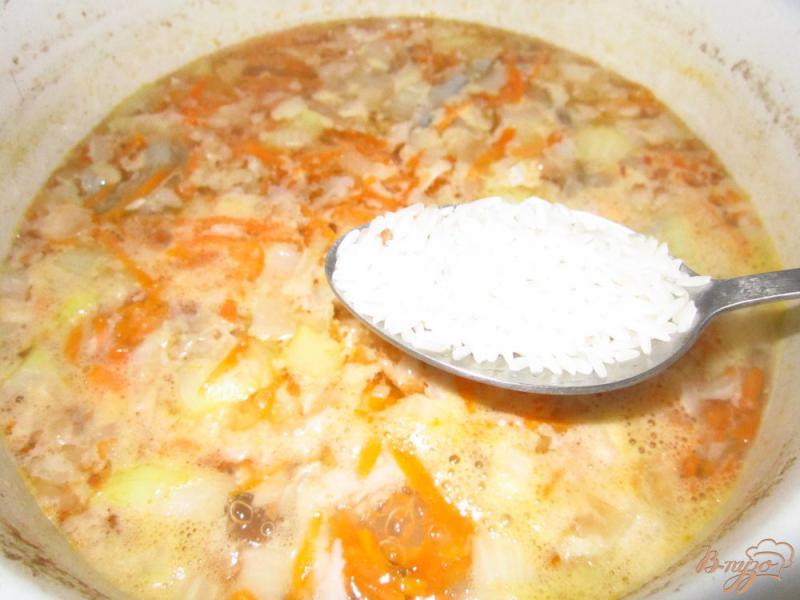 Фото приготовление рецепта: Суп из головы семги шаг №5