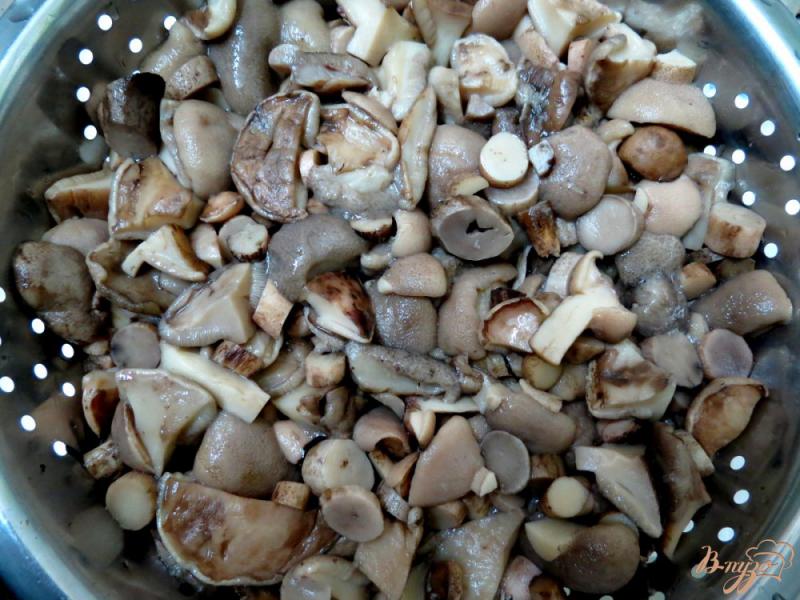 Фото приготовление рецепта: Заготовка грибов на зиму шаг №4