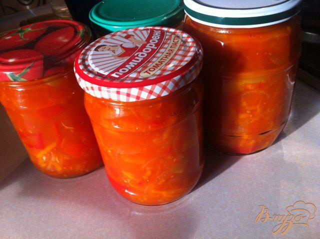 Фото приготовление рецепта: Лечо с морковью  из Будапешта шаг №10