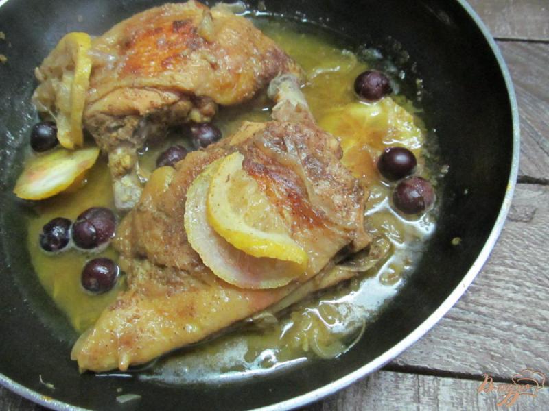 Фото приготовление рецепта: Тажин из курицы по-мароккански шаг №3