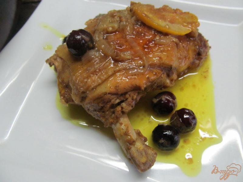 Фото приготовление рецепта: Тажин из курицы по-мароккански шаг №4
