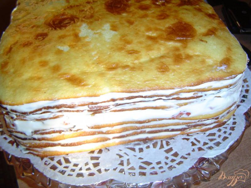 Фото приготовление рецепта: Торт «Ягодная нежность» шаг №5