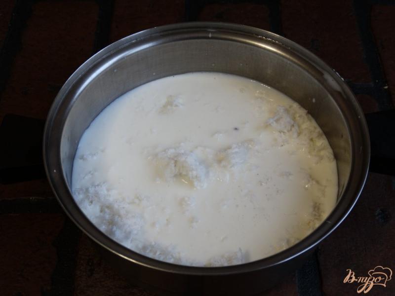 Фото приготовление рецепта: Кокосовая стружка и кокосовое молоко в домашних условиях шаг №8