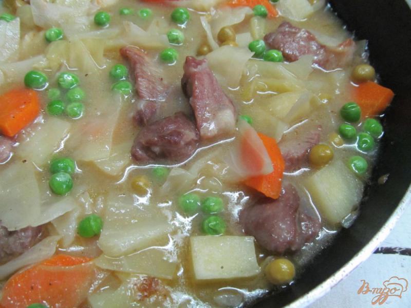 Фото приготовление рецепта: Рагу из свинины с овощами шаг №9