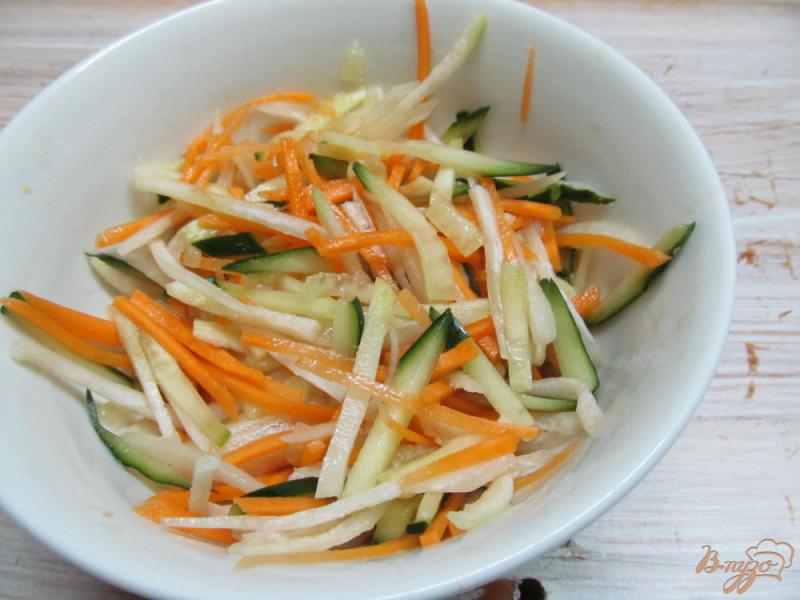 Фото приготовление рецепта: Маринованные овощи по-вьетнамски шаг №5