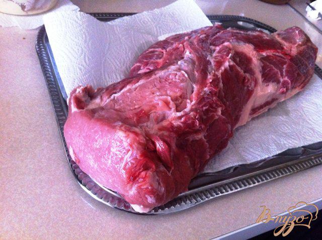 Фото приготовление рецепта: Буженина из свинины, запеченной в рукаве шаг №1
