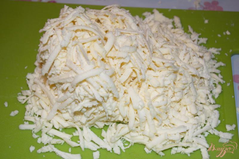 Фото приготовление рецепта: Восточные сырные лепешки быстрым способом ( Хачапури) шаг №6