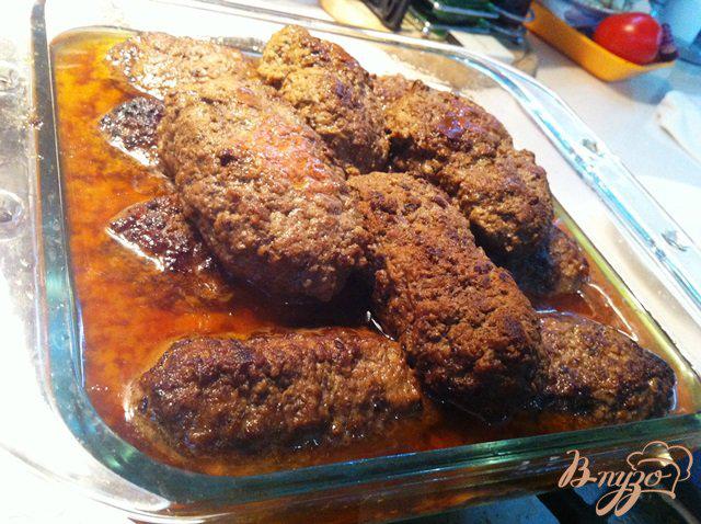 Фото приготовление рецепта: Люля кебаб из говядины шаг №6