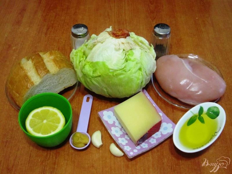 Фото приготовление рецепта: Итальянский салат «Цезарь» шаг №1