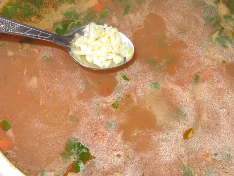Фото приготовление рецепта: Постный суп харчо шаг №8