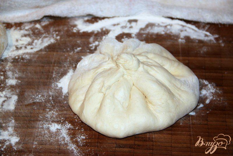Фото приготовление рецепта: Осетинские пироги «Картофджин с брынзой» шаг №7