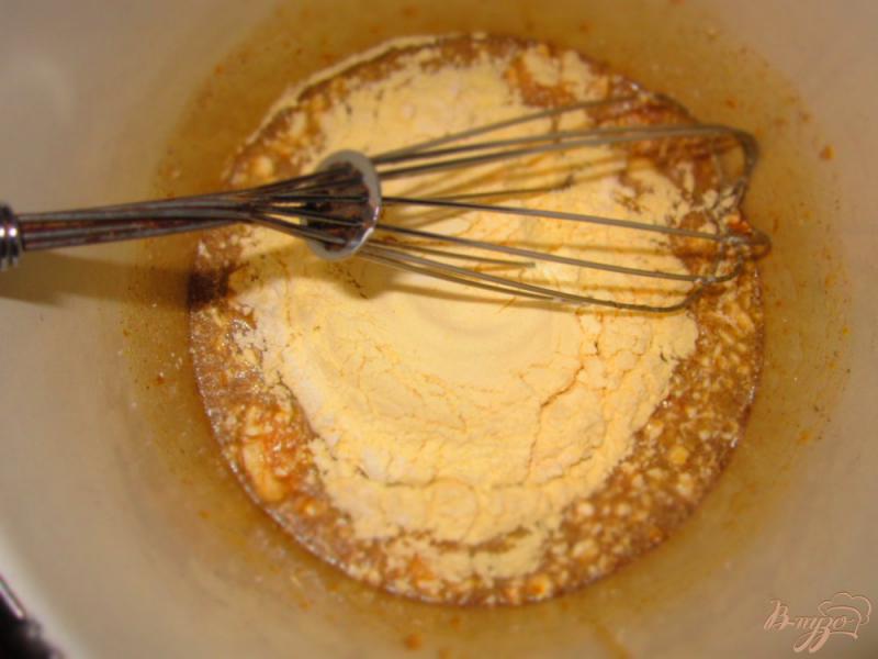 Фото приготовление рецепта: Пряники с кукурузной мукой шаг №3