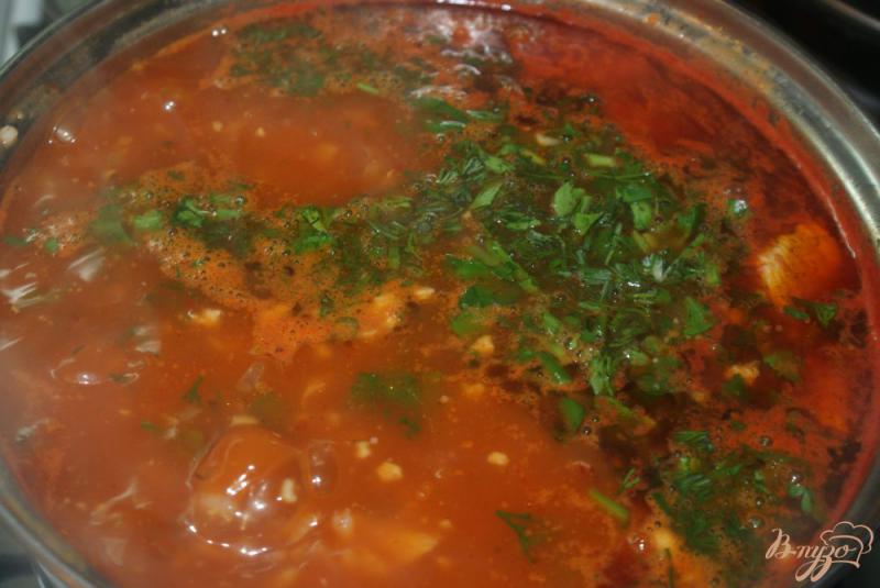 Фото приготовление рецепта: Суп «Харчо» со свининой шаг №6