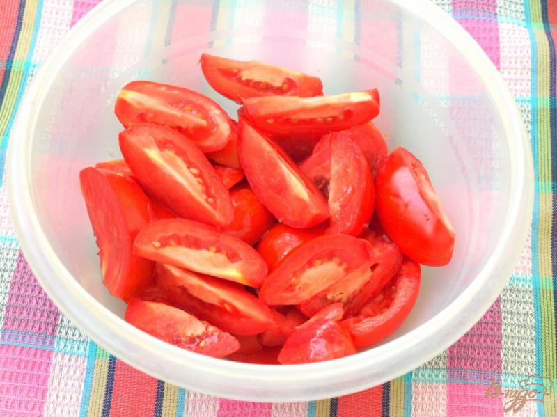 Фото приготовление рецепта: Лечо с помидорами и болгарским перцем шаг №1