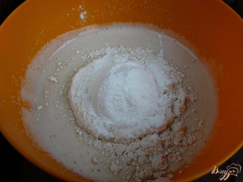 Фото приготовление рецепта: Йогуртовые вафли шаг №5