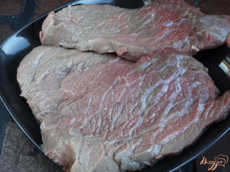 Фото приготовление рецепта: Аргентинская миланеса из говядины шаг №1