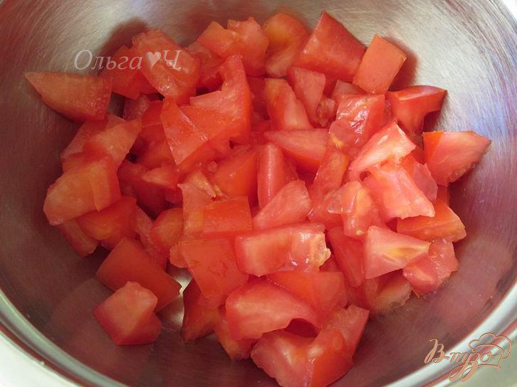 Фото приготовление рецепта: Марокканский томатный салат шаг №2