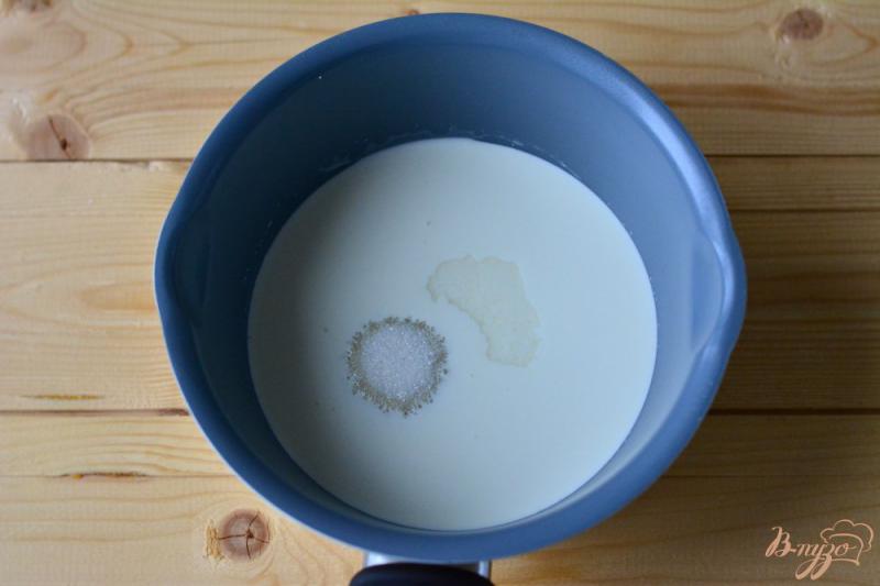 Фото приготовление рецепта: Мандариновый суп с йогуртовым суфле шаг №1