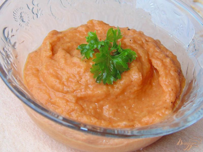 Фото приготовление рецепта: Домашний томатный соус с луком шаг №7