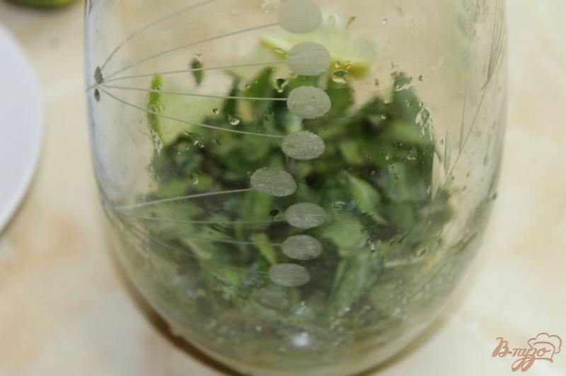 Фото приготовление рецепта: Классический мохито с лаймом шаг №6