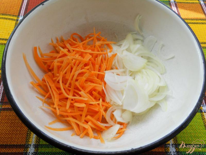 Фото приготовление рецепта: Кимчи из свежих огурцов шаг №3