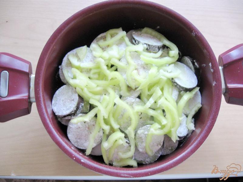 Фото приготовление рецепта: Соте из кабачков и баклажанов шаг №5