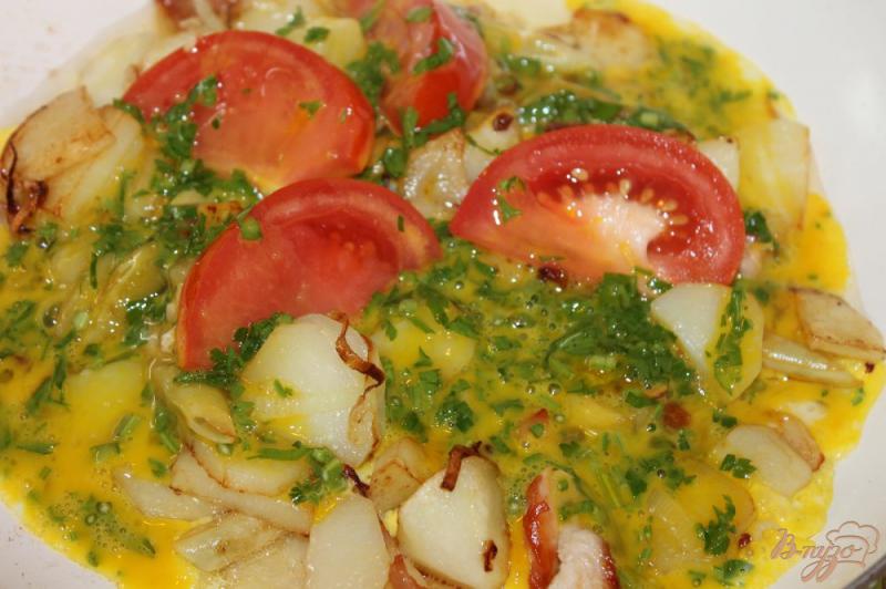 Фото приготовление рецепта: Картофельный гарнир с куриным филе и спаржевой фасолью шаг №5