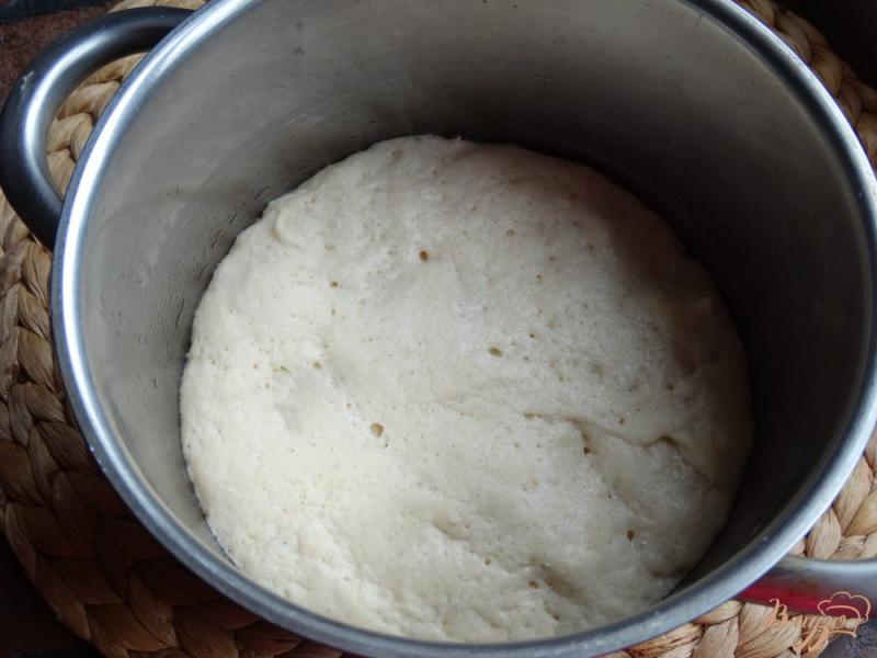 Фото приготовление рецепта: Турецкий хлеб Балон екмек шаг №4