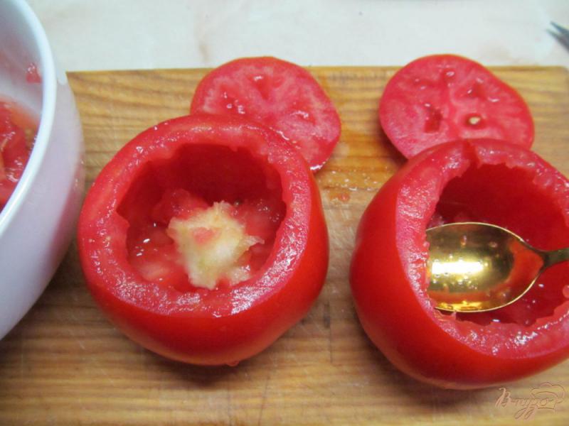 Фото приготовление рецепта: Запеченные фаршированные помидоры шаг №1