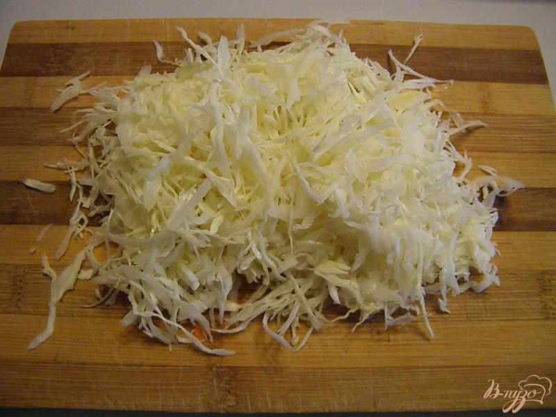 Фото приготовление рецепта: Солянка овощная или Тушенные кабачки с капустой шаг №2