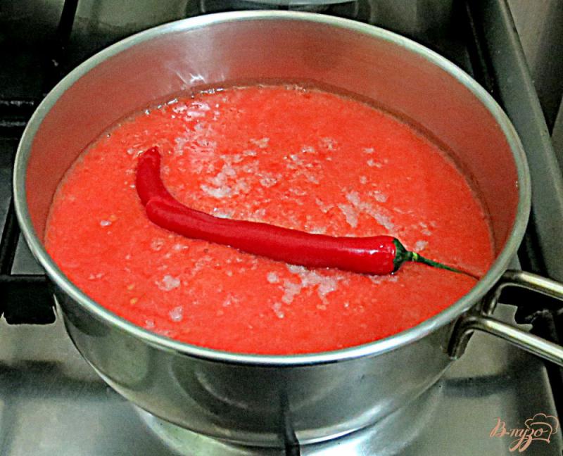 Фото приготовление рецепта: Томатный соус средиземноморский шаг №8