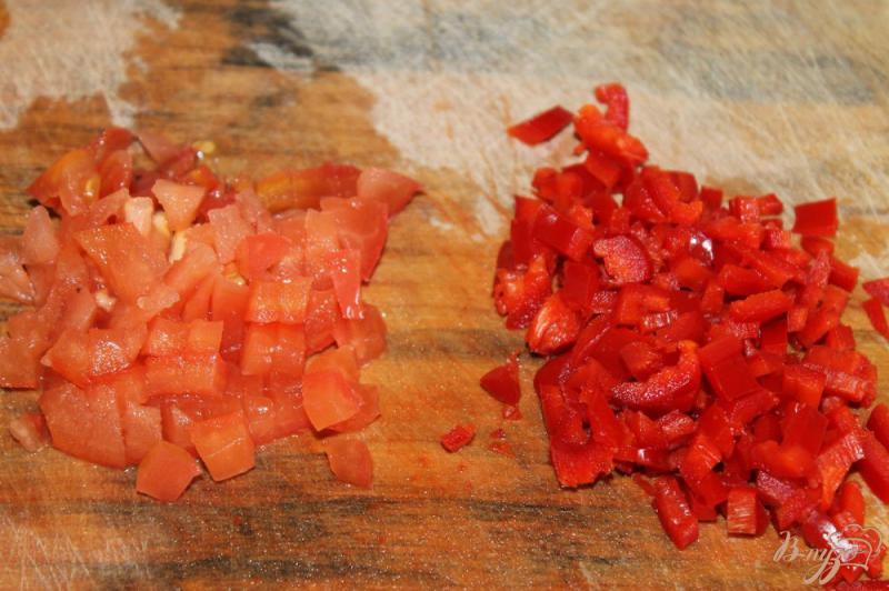 Фото приготовление рецепта: Свиные зразы с помидором и перцем шаг №1