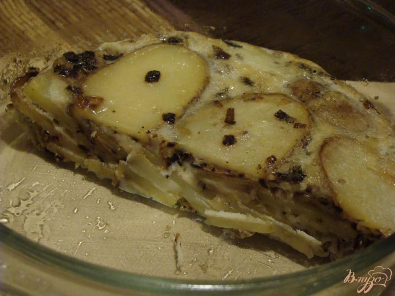 Фото приготовление рецепта: Испанская картофельная тортилья шаг №7