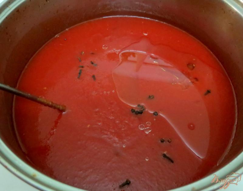 Фото приготовление рецепта: Лечо с перцем и томатный пастой шаг №6