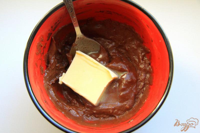 Фото приготовление рецепта: Шоколадная глазурь в микроволновке за 2 минуты шаг №6